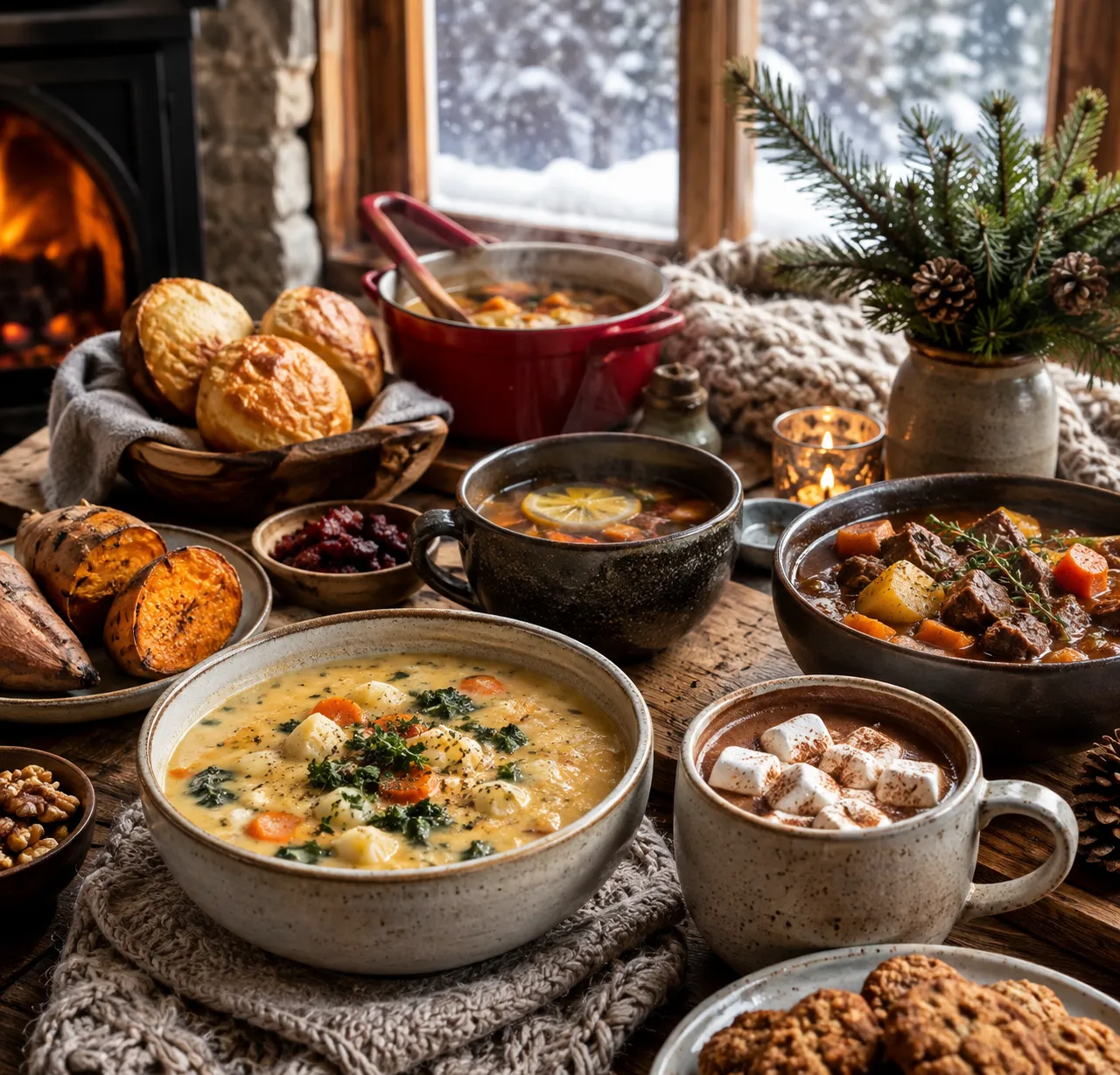 winter food trivia questions and answers