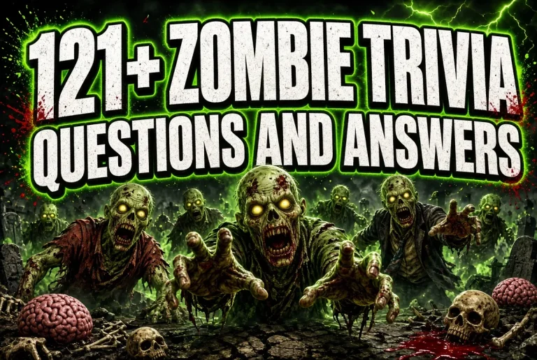 zombie Trivia Questions And Answers