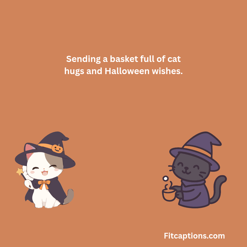 151+ Cat Halloween Messages for Spooky and Cute Wishes 1000092449