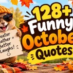 "Funny October Quotes"