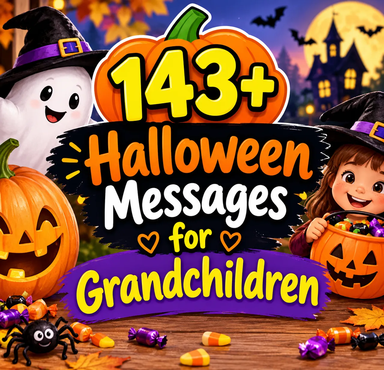 "Halloween Messages for Grandchildren"