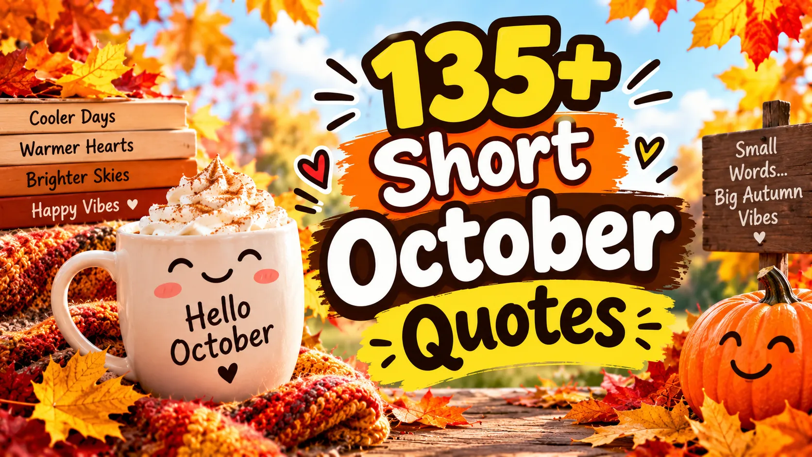 "Short October Quotes"