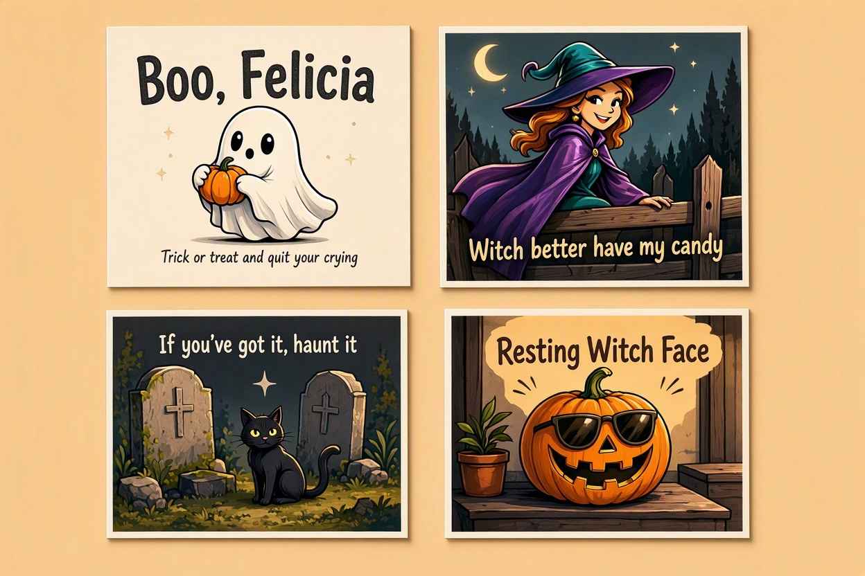 funny Halloween messages