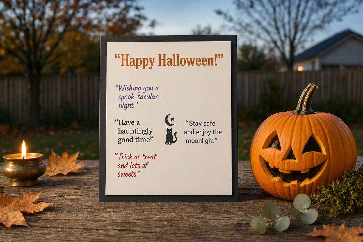 happy Halloween wishes messages